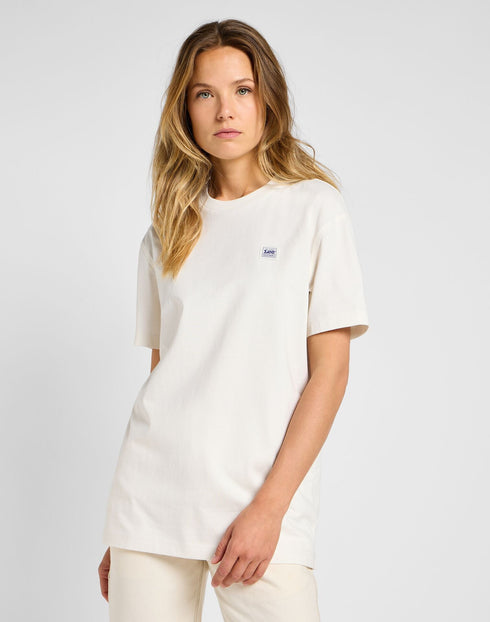 Lee Unisex WW T-Shirt In Ecru